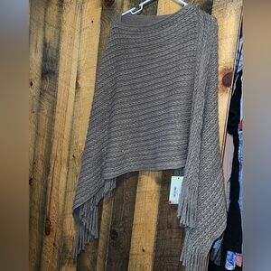 NWT Life is beautiful poncho